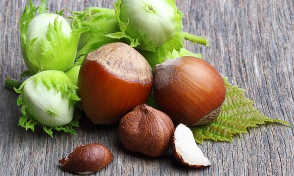 Hazelnuts, a healthy nut for male health