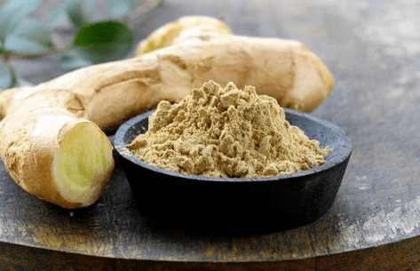 Fresh and dry ginger